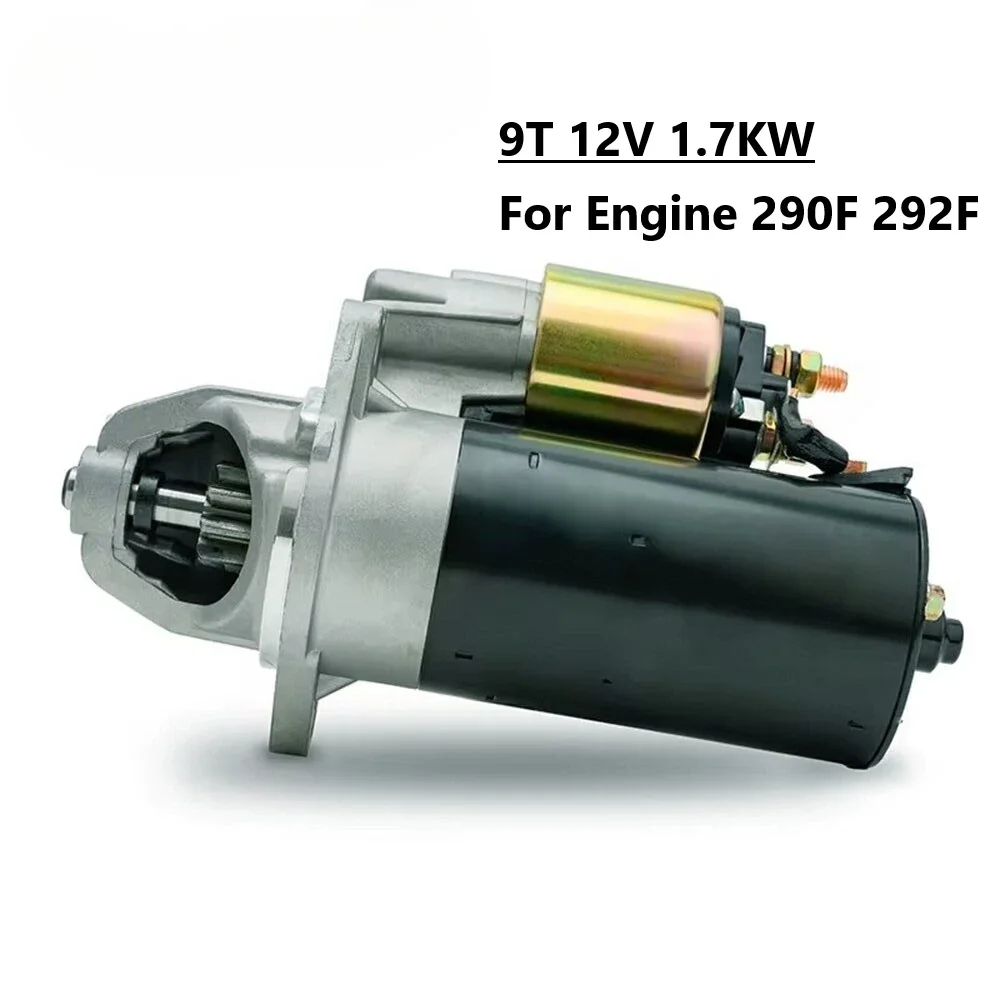 High Quality SBO18473C 9T 12V 1.7KW Diesel Engine Motor Starter Used On 290F 292F Two cylinder For Generator Starter Motor