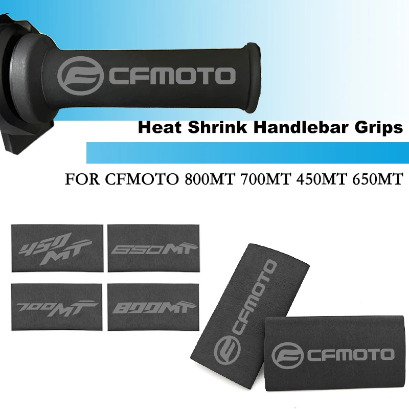 FOR CFMOTO 800MT 700MT 450MT 650MT 2021-2024 MT 800 450 Motorcycle Heat Shrink Handlebar Grip No-Slip Accessories PE Lever Cover