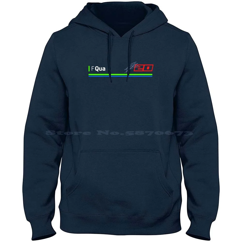 20-2022 100% Cotton Hoodie Moto Racing Grand Prix Moto Bike Gp Quartararo 20 El Quartararo Champion Monster