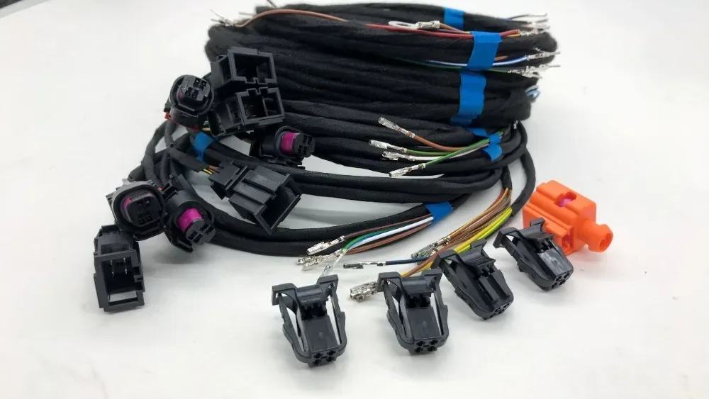 Ront And Rear 4 Doors Keyless Entry KESSY System Cable Harness For MQB Passat* B8 8.5