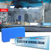 Auto Car Glass Polishing Degreaser Cleaner Oil Film Clean Polish Paste for Bathroom Window Windshield Windscreen Wash Agent Tool