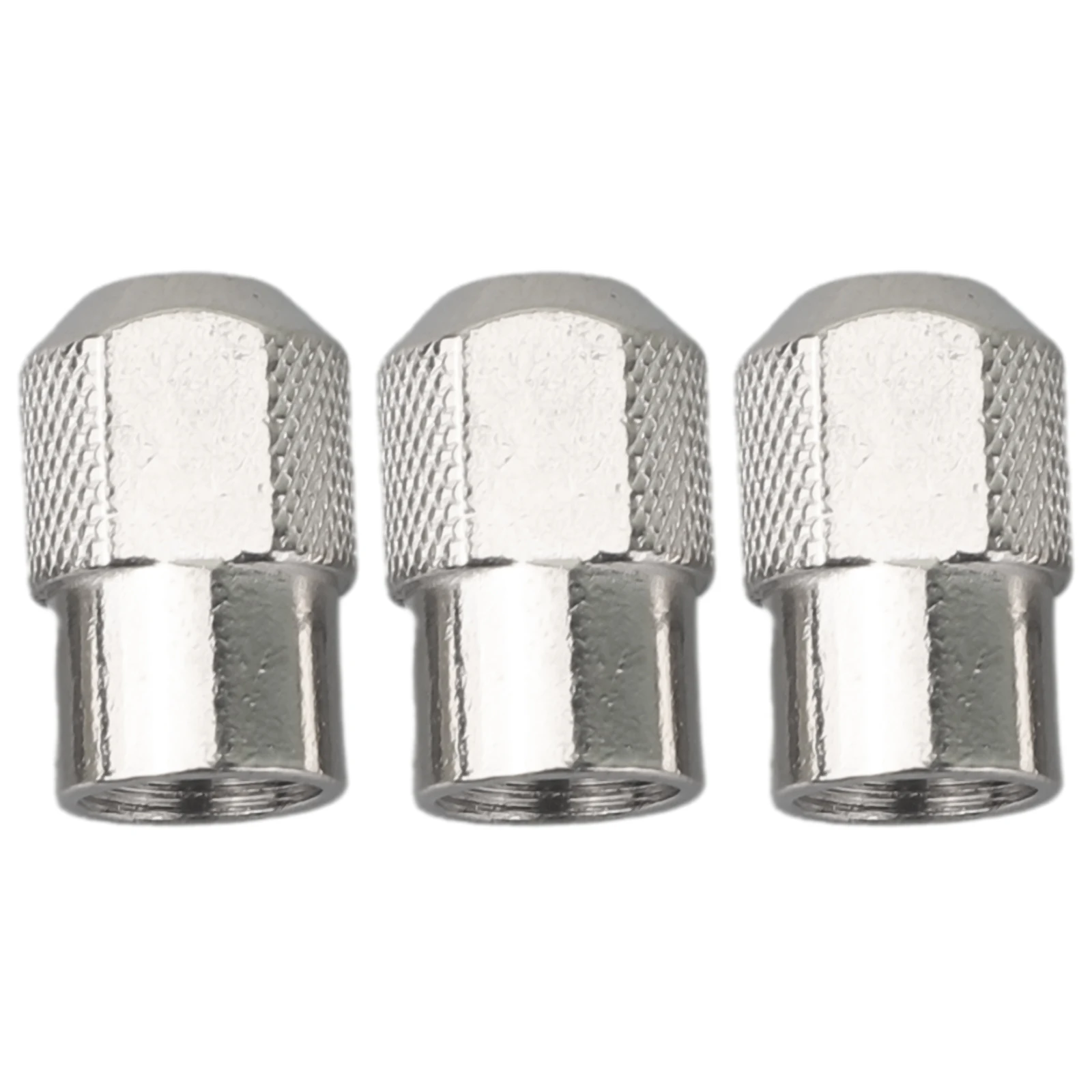 

Replaceable Practical Brand New High Quality Home Park Chuck Nuts Grinder 3pcs 8*0.75mm Easy To Install Silver