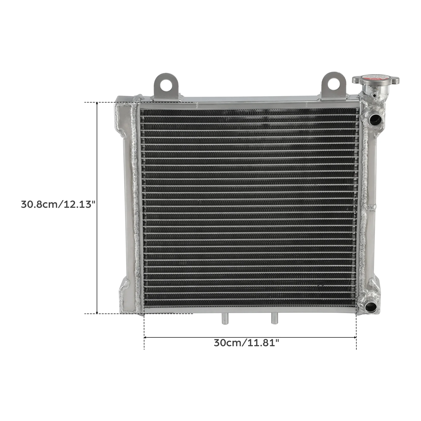 Aluminum Radiator Fit For Canam DS650 2001-2005 DS650X 2004-2007 DS650 Baja 2002-2004