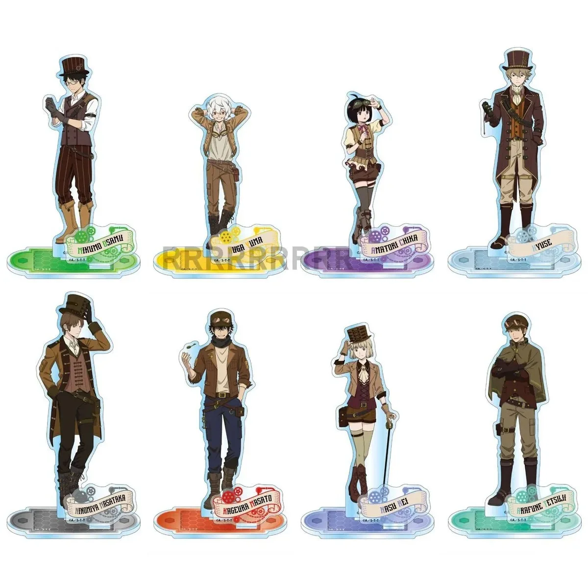 

Anime Figure Doll Tetsuji Arafune Rei Nasu Masato Kageura Amatori Chika Acrylic Stand Model Cosplay Toy Gift