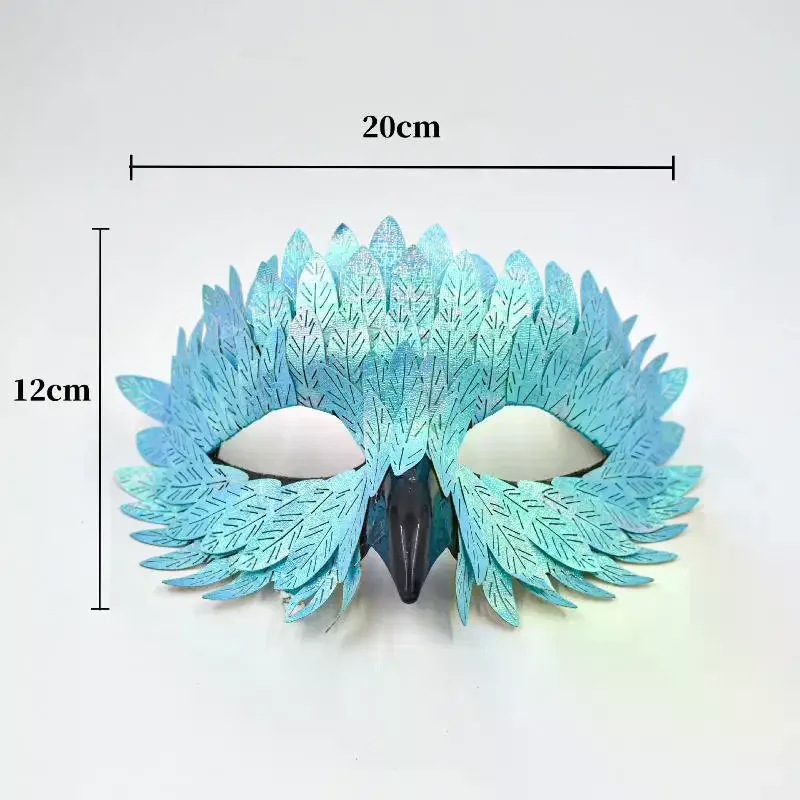 Bird Beak Eagle Mask Cosplay Owl Half Face Mask Masquerade Carnival Dress Up Party Costume Eye Mask