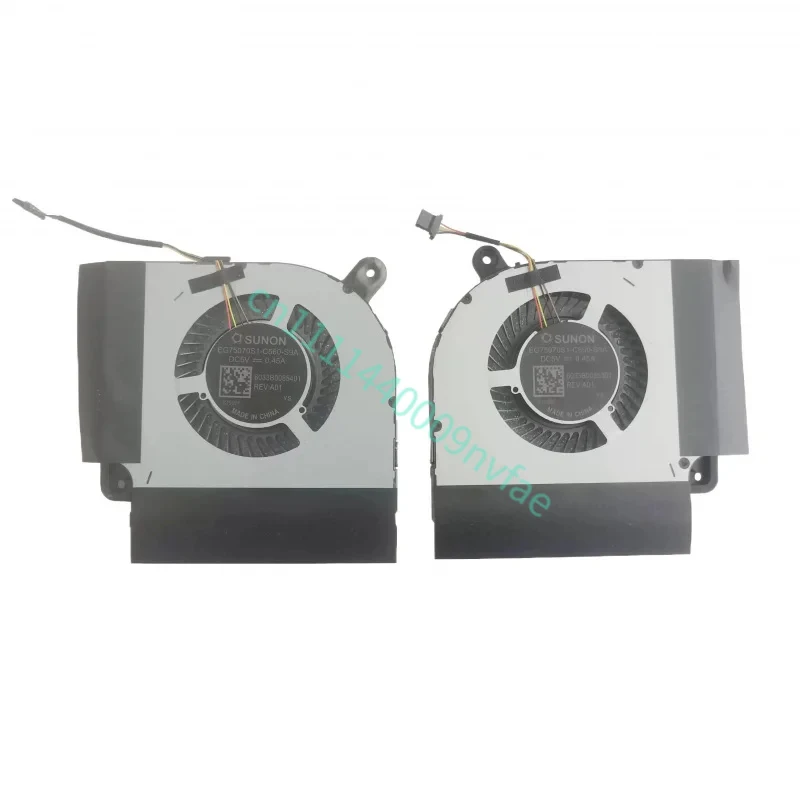 New Original Laptop CPU Fan For XiaoMi 2020 Gaming Redmi G XMG2003-AJ AL AB EG75070S1-C550/C560-S9A 5V 6033B00853/401 0.2