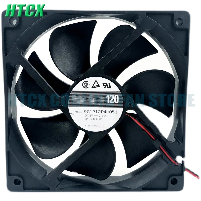 New 12cm 12025 12V 0.31A 9G1212P4H051 4-pin PWM Fan Chassis Fan