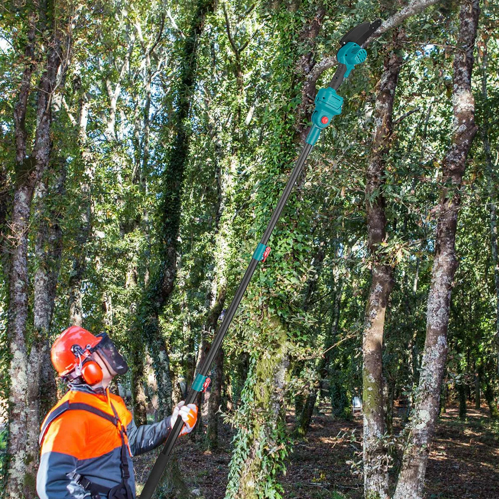 Brushless Electric Long Reach Pole Cordless Pruner Lithium Pruning Shears