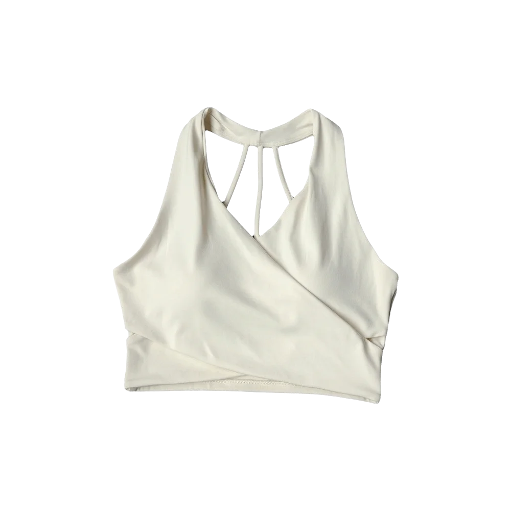 Underwear Seamless Sport Yoga Bra Wireless Cross Beauty Back Camisole Shockproof Crop Top Padded Bra Yoga