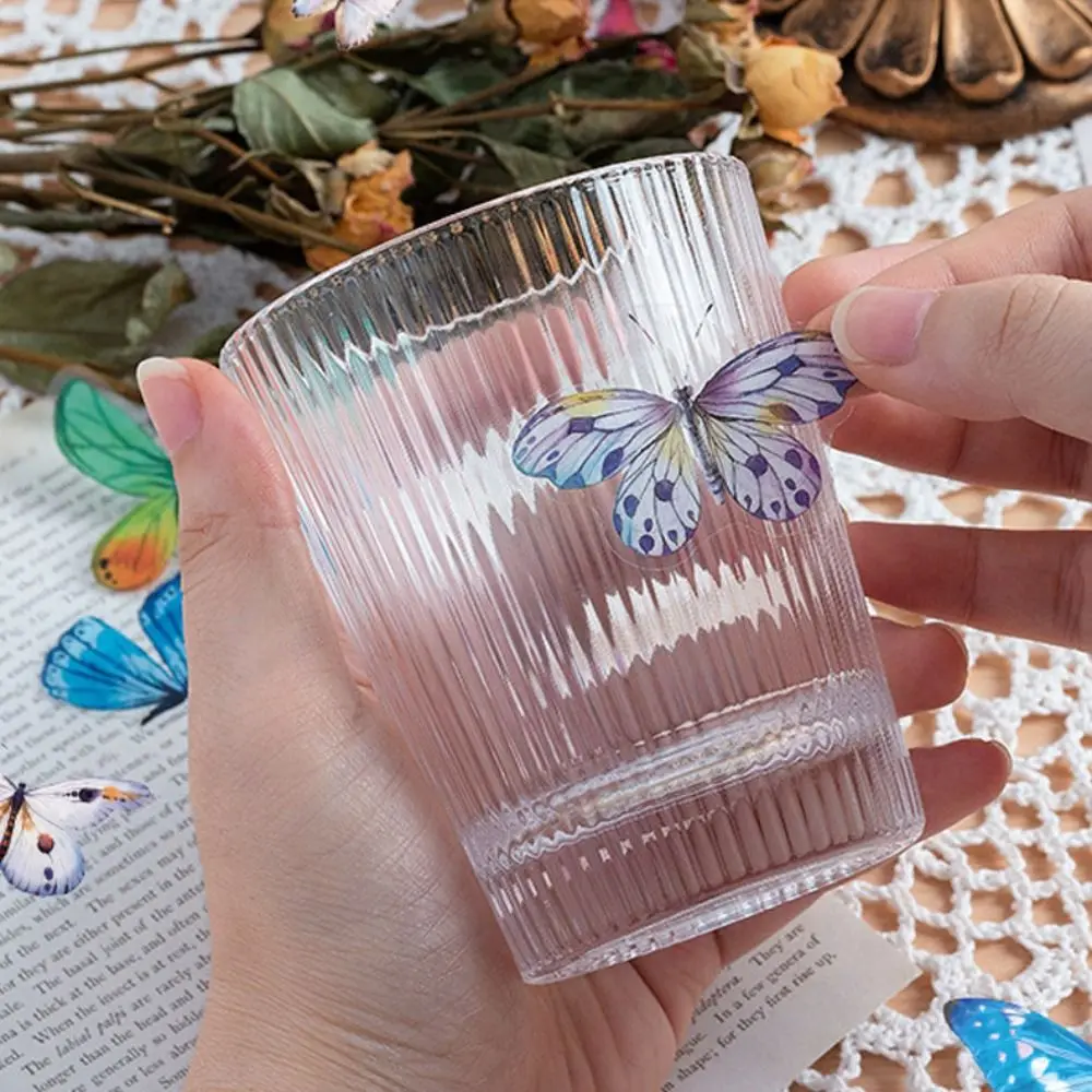 

40 шт. DIY красочные бабочки наклейки для скрапбукинга водостойкие ПВХ канцелярские наклейки винтажные INS стильные мобильные наклейки ручной учет