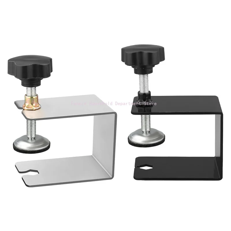 

Зажим-струбцина C-образной формы для мебельной фурнитуры, фиксатор для установки ручек и кнобов на двери и выдвижные ящики, гибкий инструмент для деревообработки