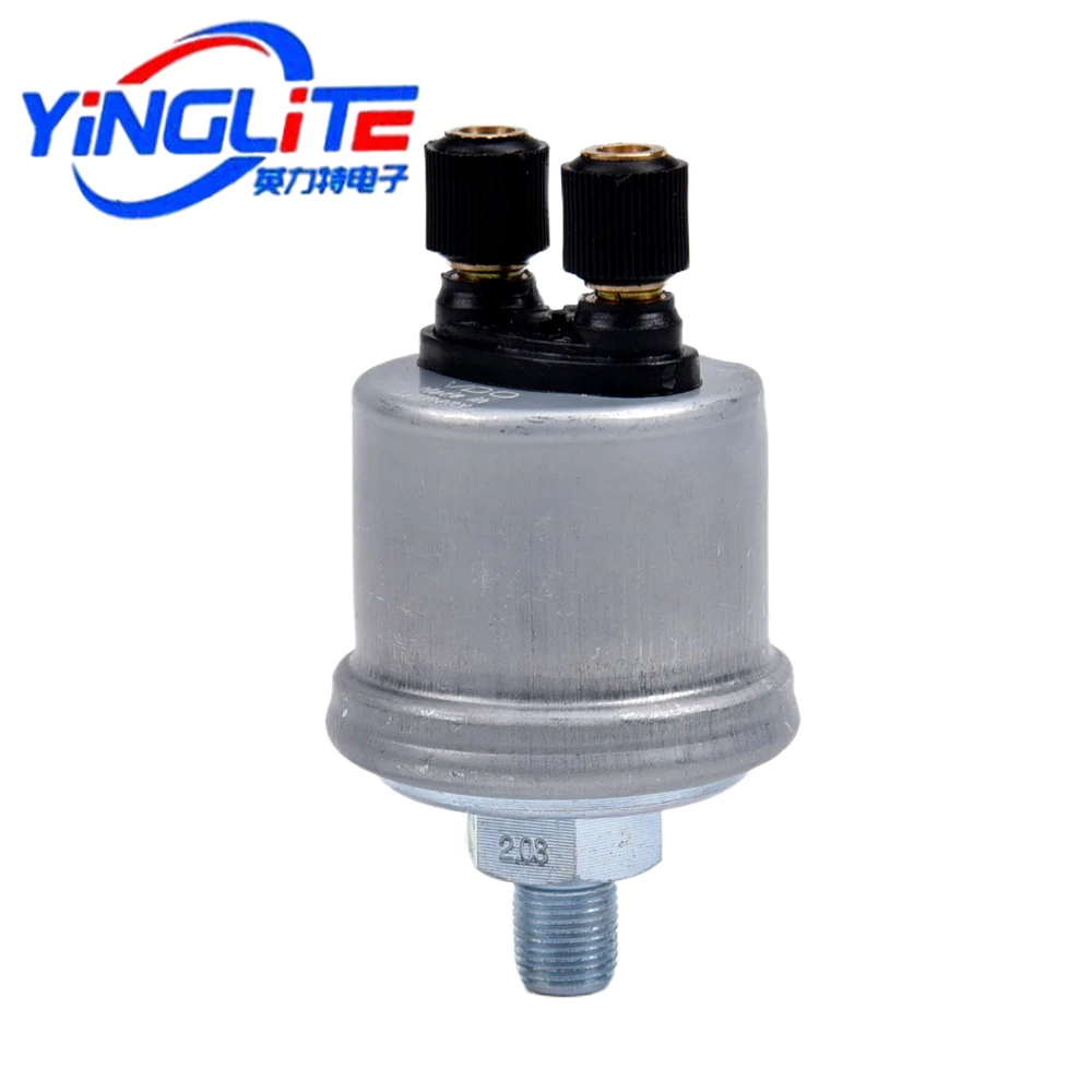 1-4NPT 13mm Universal VDO oil Pressure Sensor 0 to 10 Bars Generator Sensor 1/8NPT 10MM