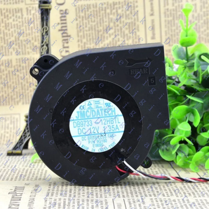 UU 1 قطعة DC12V 1.35A 9733 توربو i عجلة مروحة DB9733-12HBTL