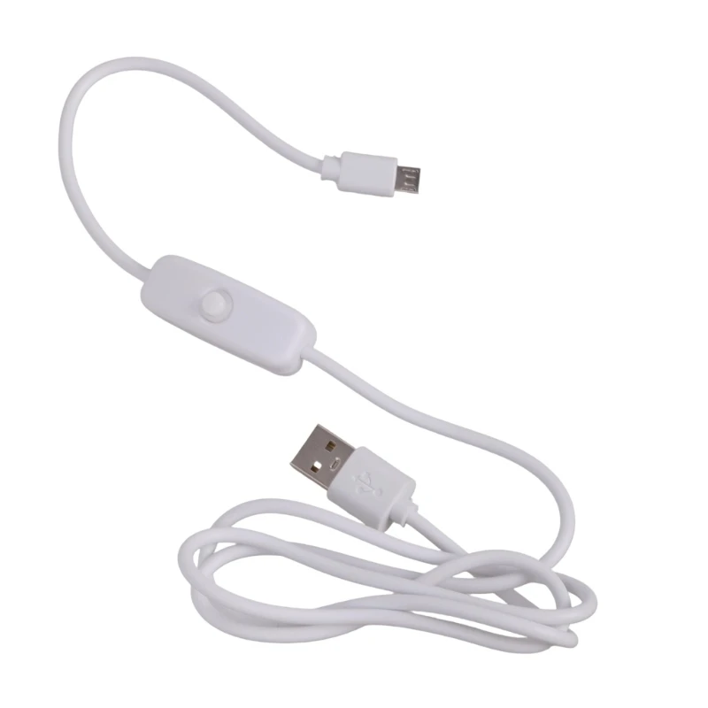USB to Tiny USB Charging Cable Featuring On Off Switches 30cm/100cm for Convenient Power Control of Electronic Devices 77JC