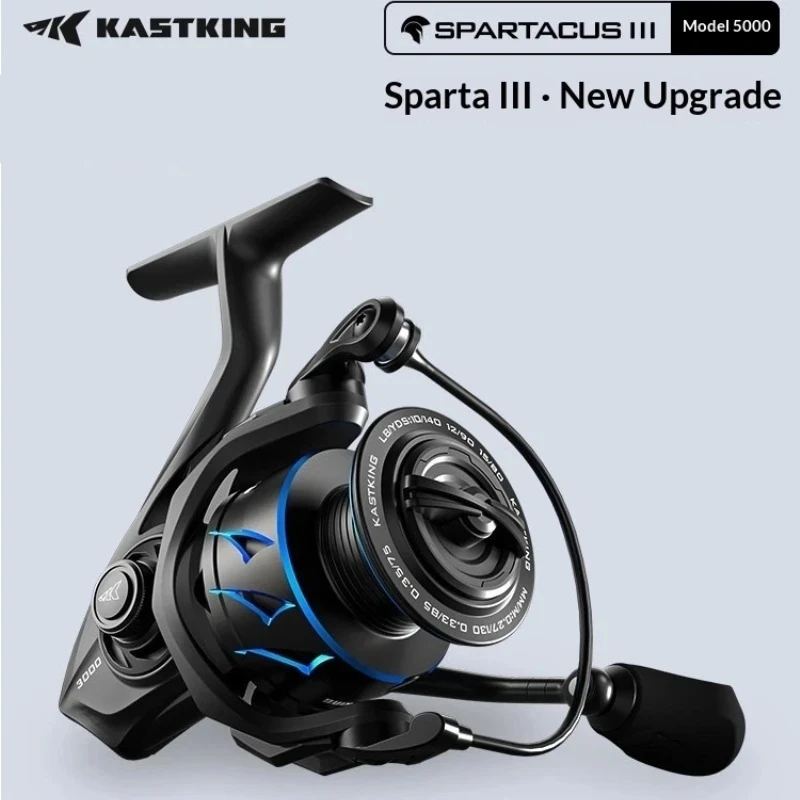 Kastking Sparta 3 Long Cast Spinning Reel Shallow Spool Light Weight High Strength General Purpose Micro Lure Sea Bass Fishing