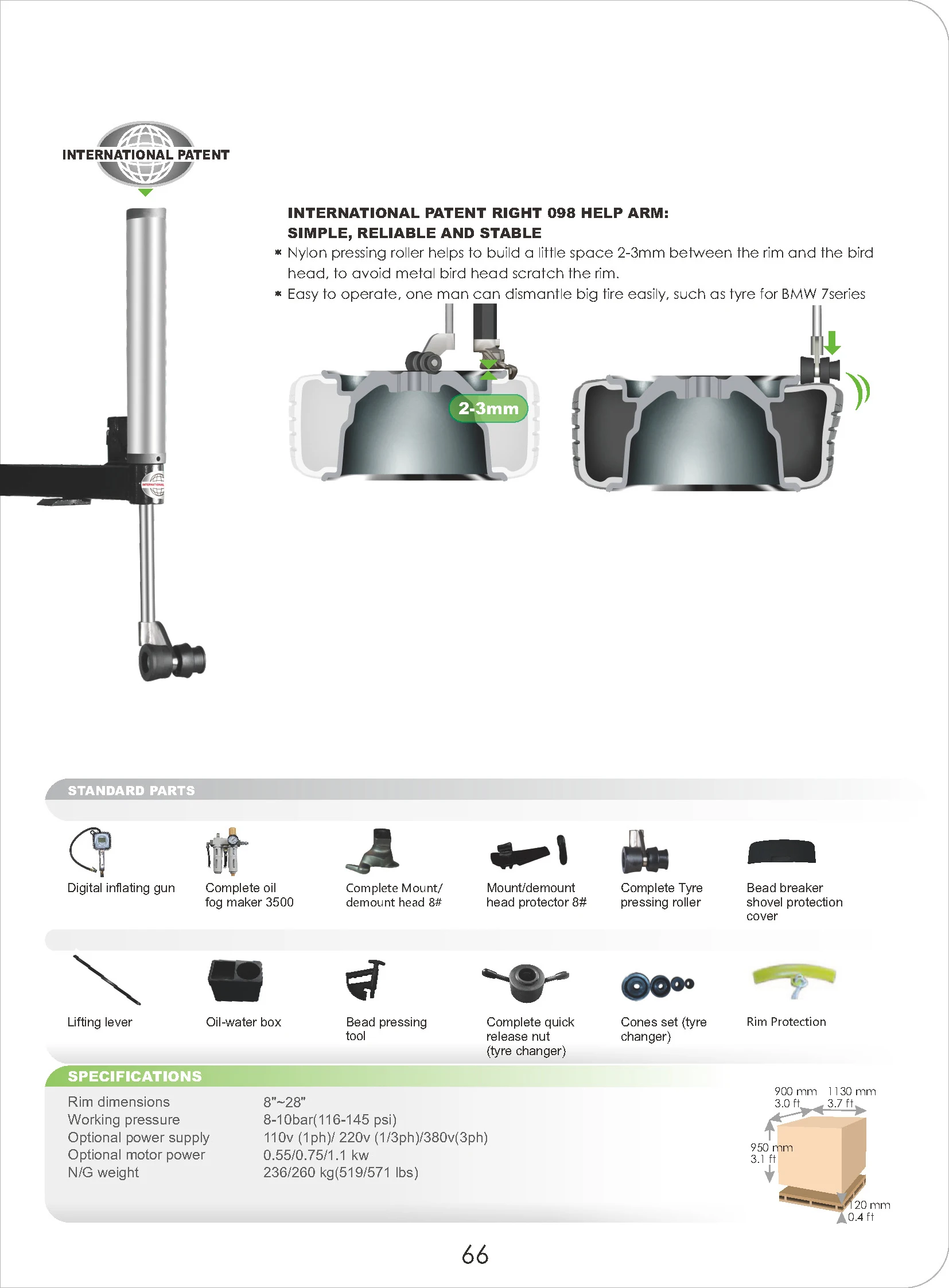 PULI Cambio pneumatici ad aria per cambio pneumatici PL-1293IT Macchina smontagomme con braccio di aiuto senza contatto