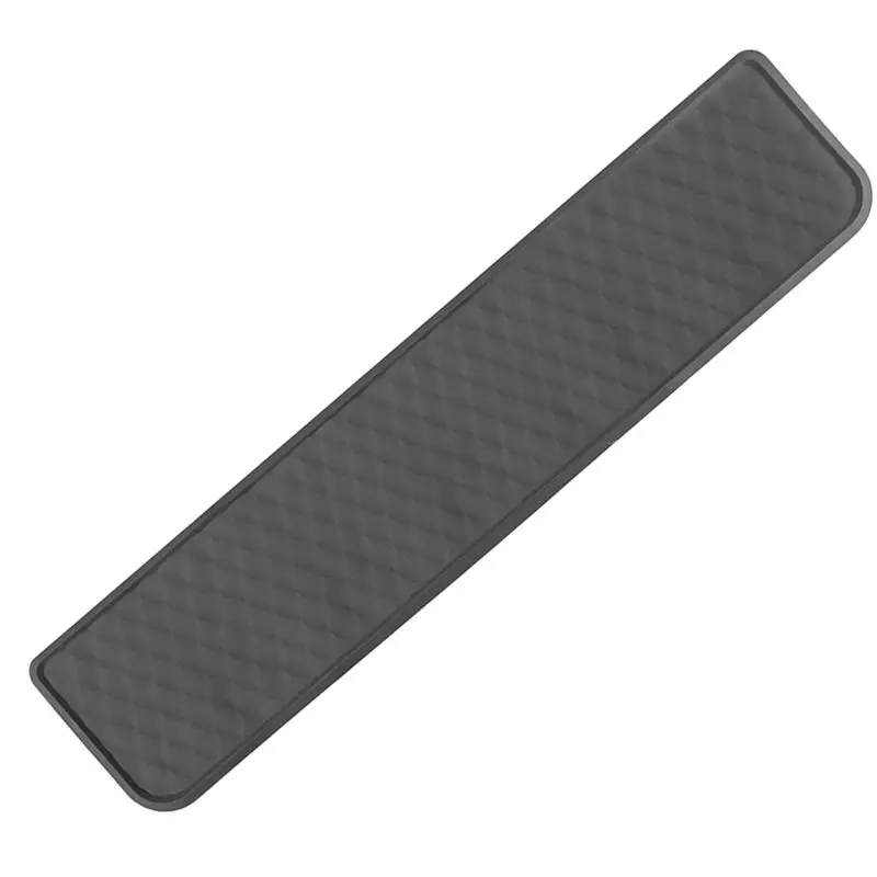 

ABKJ-Silicone Under Refrigerator Floor Protector Tray, 37.4X8.5In Spill Mat Drip Anti-Slip Water Mat