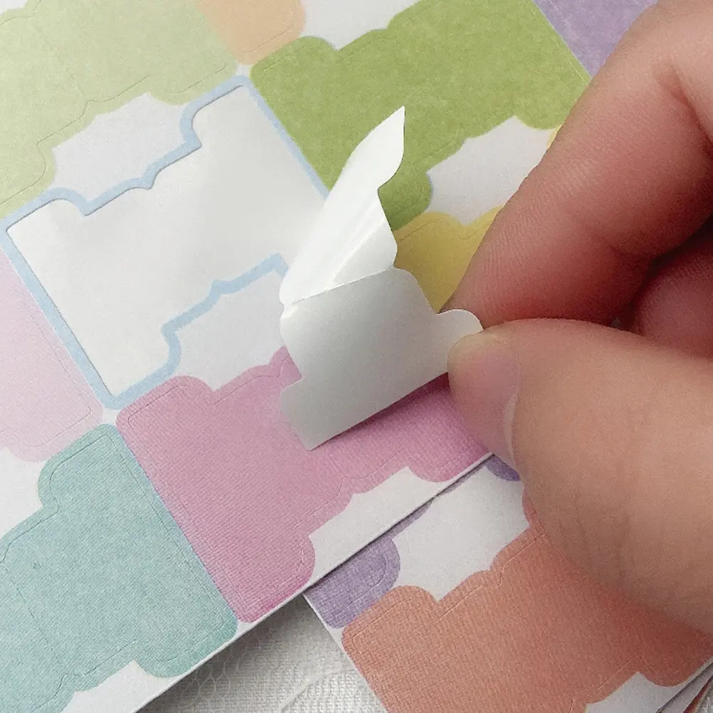 

30 Sheets Premium Adhesive Book Tabs Writable Color-Coded Index Tabs for Notebooks Planners Files Binders Diaries Catalogs