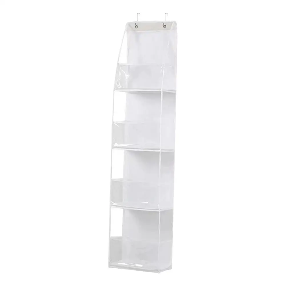 Storage Hanging Bag Behind the Door for Storing Cosmetics Clothes Hats Shoes  Bedroom Dorm Storage Hanger Rack Doll Organizer view 2