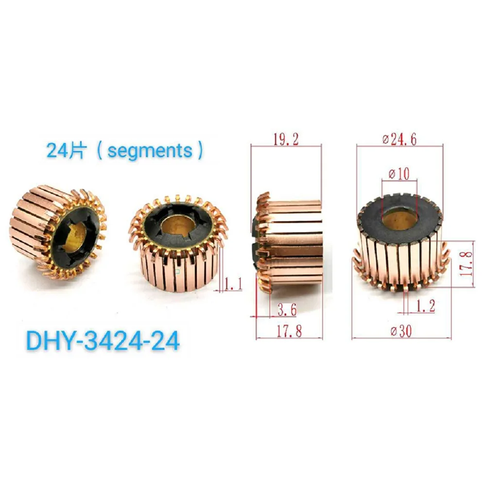 24.6*10*17.8*24p Rectifier Reverser Copper Head Dhy-3424-24