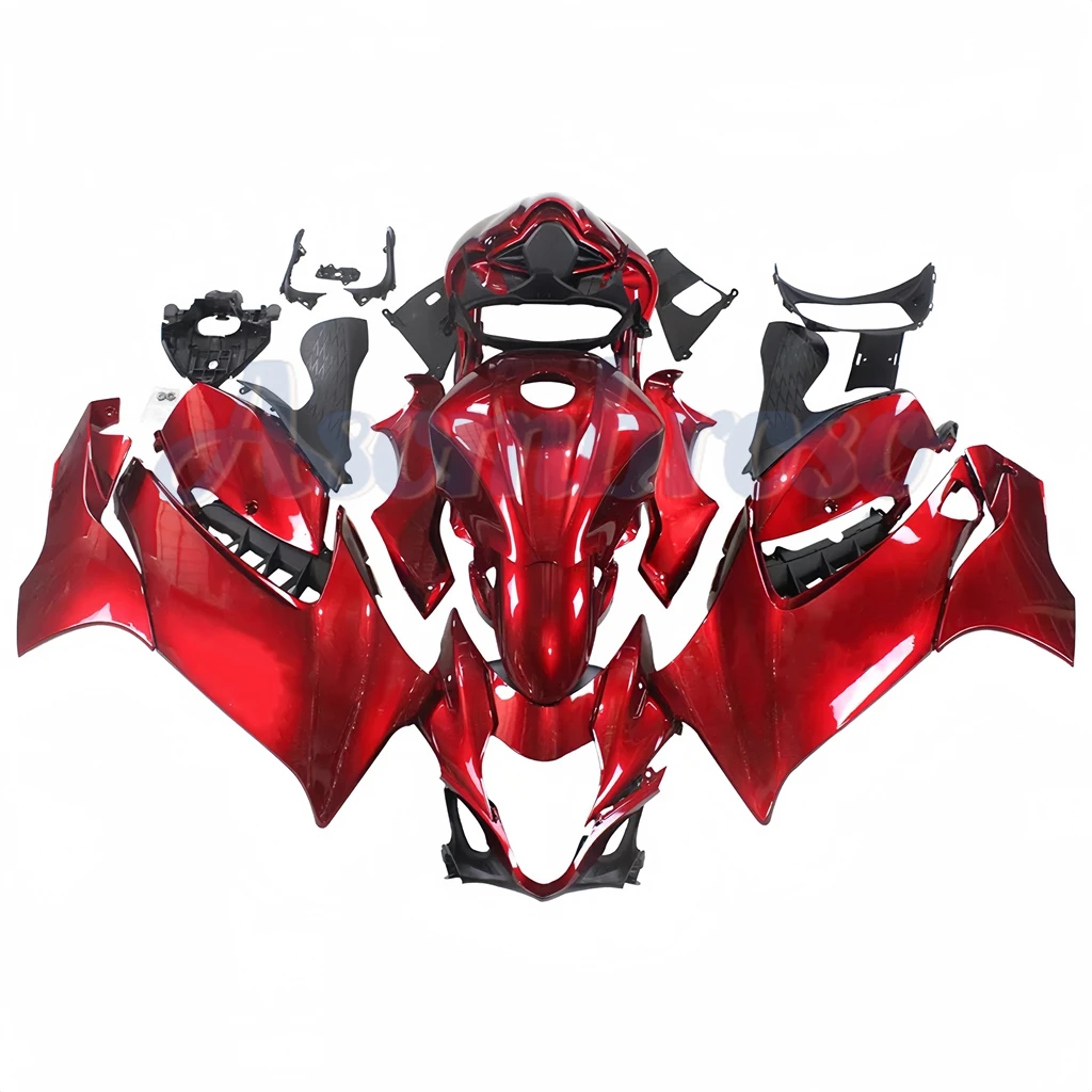 Custom Full Fairings Kit for Hayabusa GSXR1300R 2021 2022 2023 2024 GSX 1300R Dark Red colour Motorbike complete set