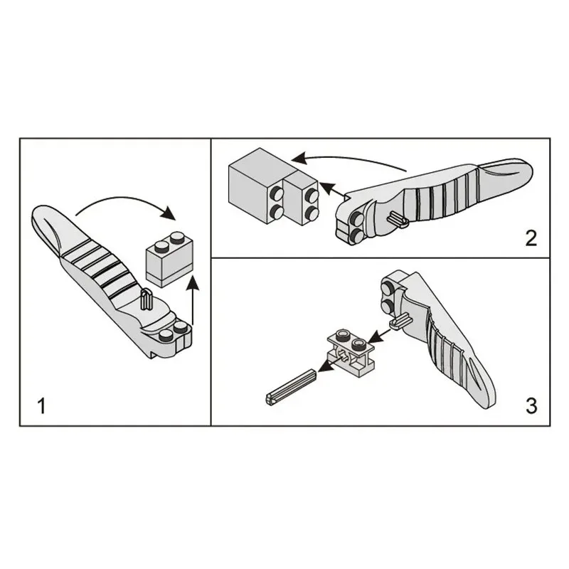 Disassembly Devices for Children, Blocks, Bricks, Tools, Education, Assembly Toy Accessories