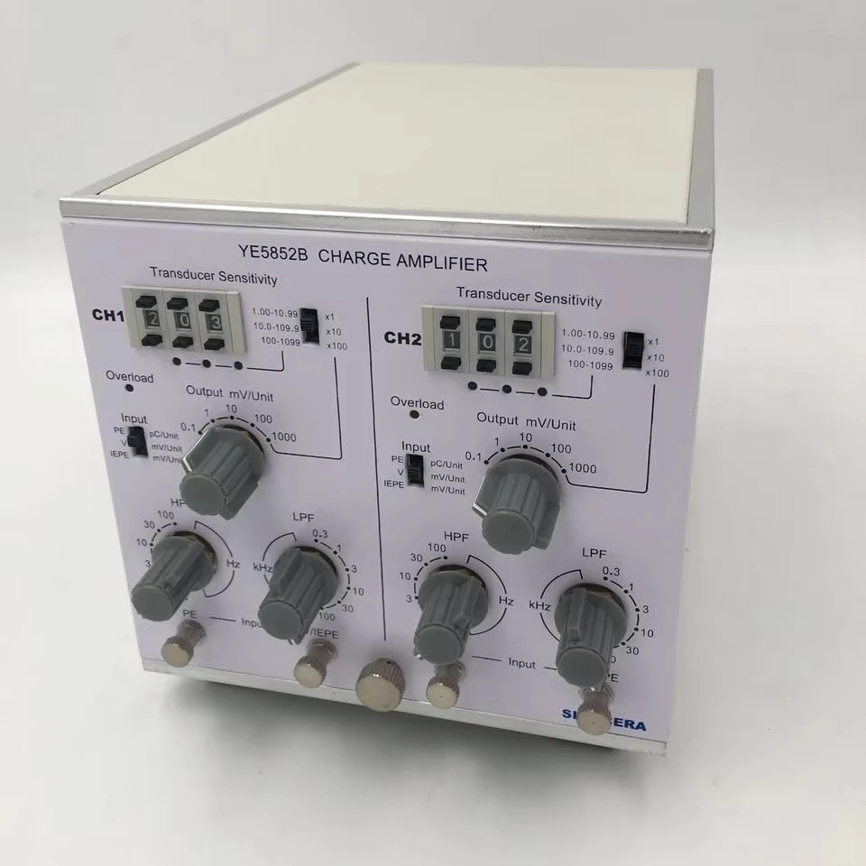 YE5852B Dual channel Low Noise Charge Amplifier