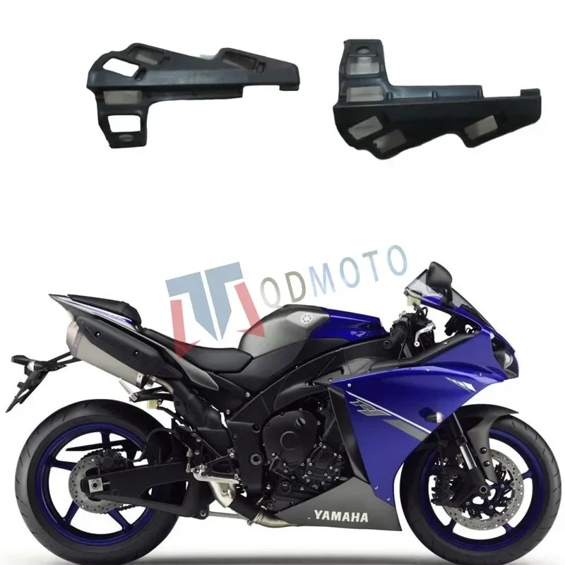 อะไหล่มอเตอร์ไซค์สำหรับยามาฮ่า YZF-R1 2013 2014หัวแฟริ่งด้านซ้ายและด้านขวาชิ้นส่วนหัวฉีด ABS YZF1000อุปกรณ์เสริมรถจักรยานยนต์13 14ชิ้น