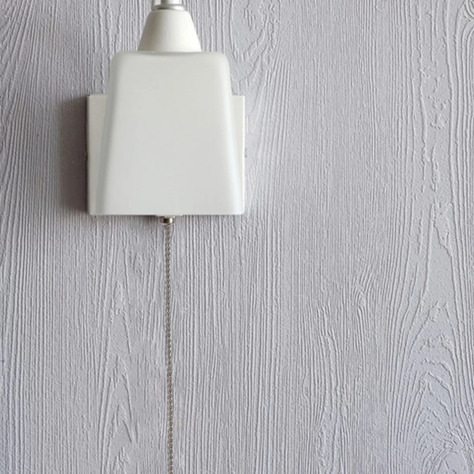 

Ceiling Fan Pull Chain Extension Metal Pull Chain Durable Replacement Kit with Connectors for Light Fixture Height Adjustment