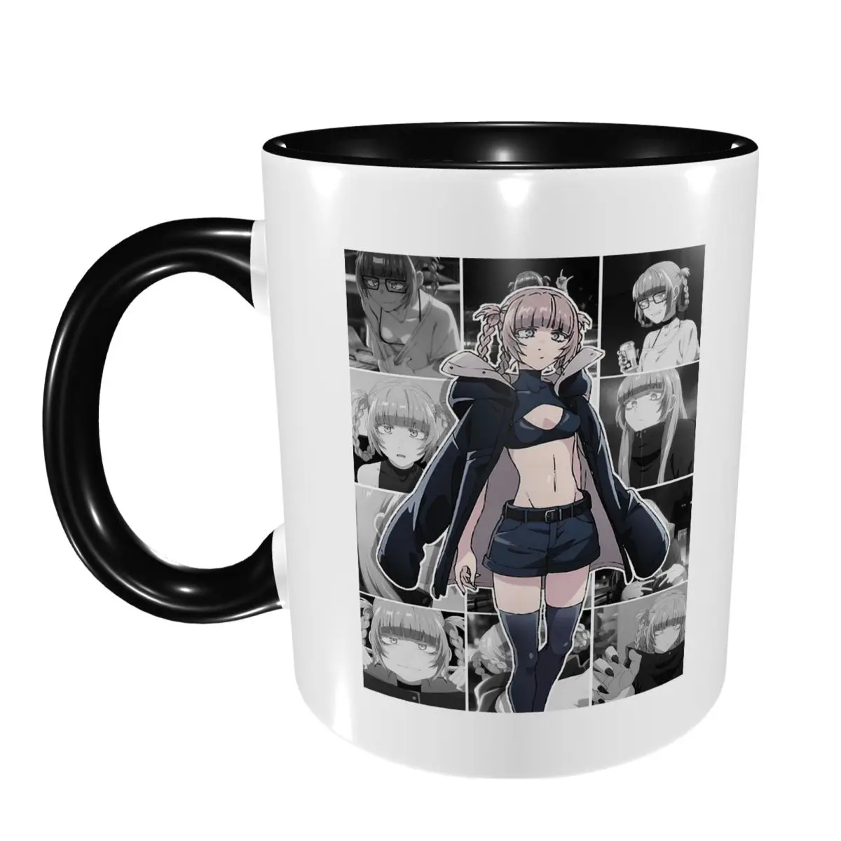 Call Of The Night Anime Nazuna Nanakusa Mug Funny Ceramic Coffee Cups Tea Mugs Milk Cup Drinkware Gift for Woman Man