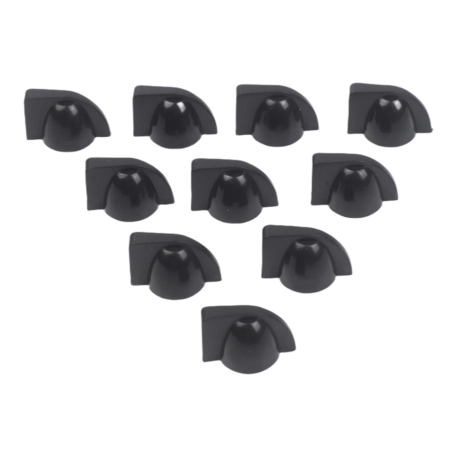 Plastic Chicken Head Amp Knobs 10PCS Replacement for Guitar Effect Pedals Designed for 6mm Pot Shaft Compatibility