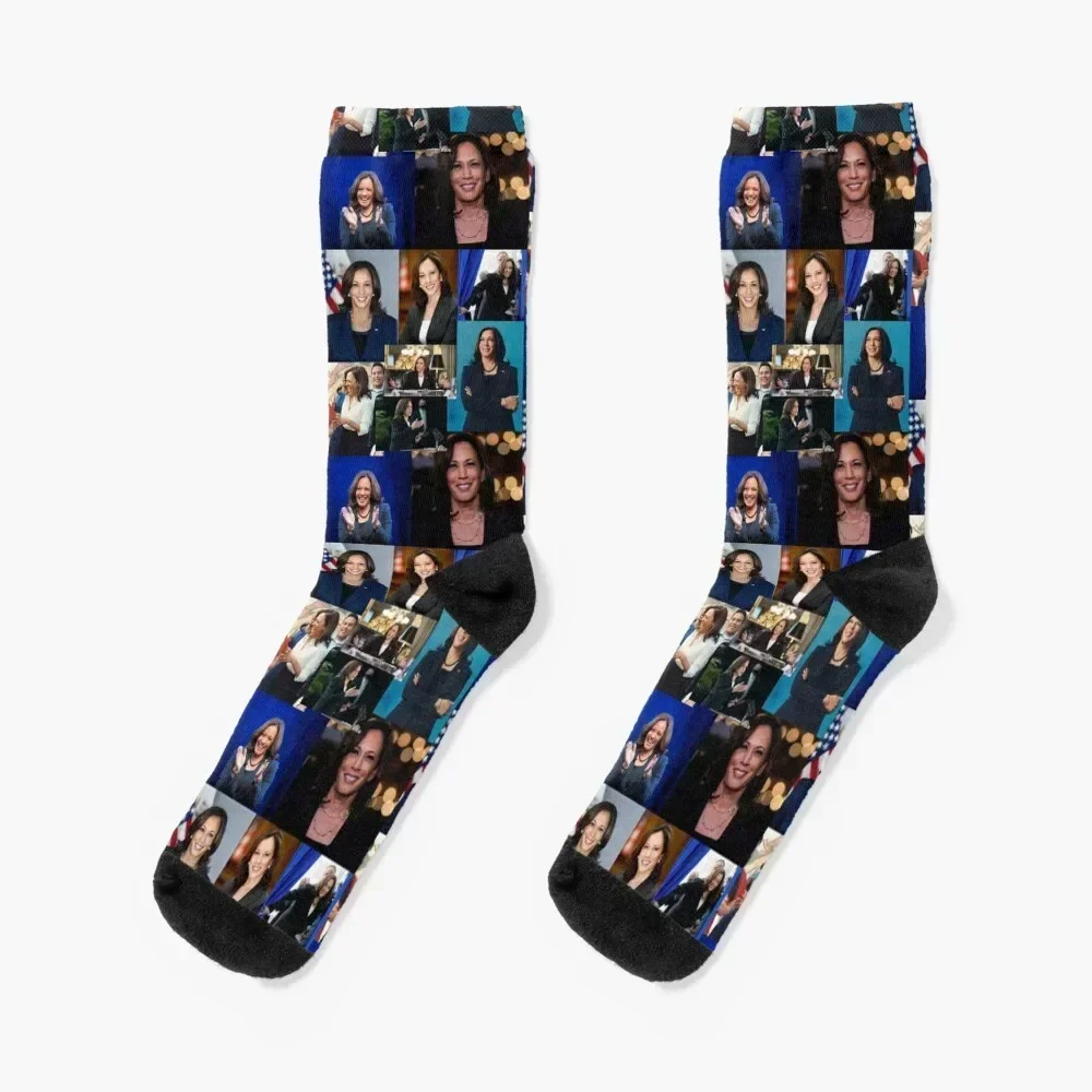 

kamala harris, Socks soccer anti-slip christmass gift Heating sock cotton Socks Woman Men's