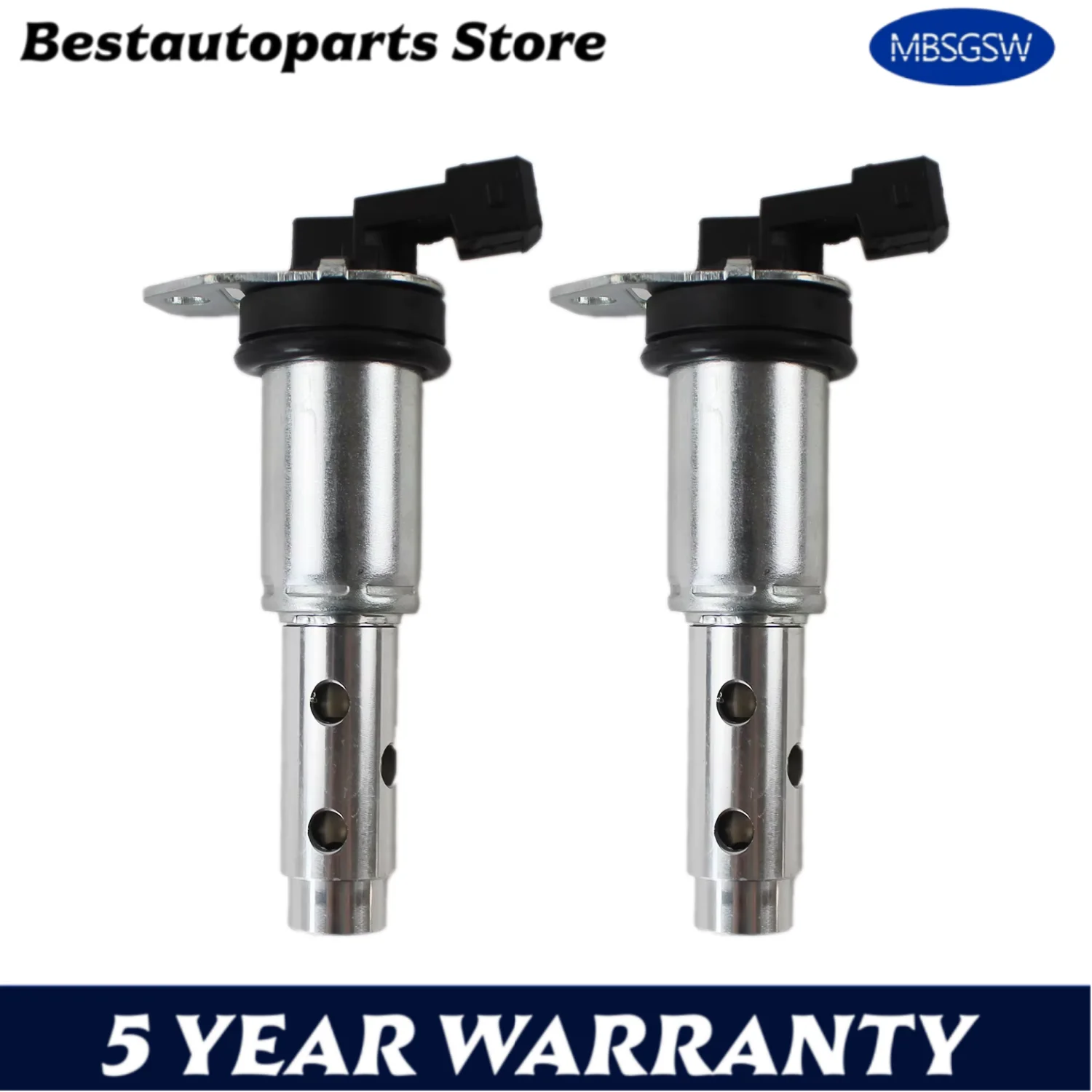 2pcs VVT Camshaft Solenoid Valve For BMW 128i 135i E82 325i 328i xDrive 330i E90 X1 X3 X5 11367585425 11367516293 Car Parts