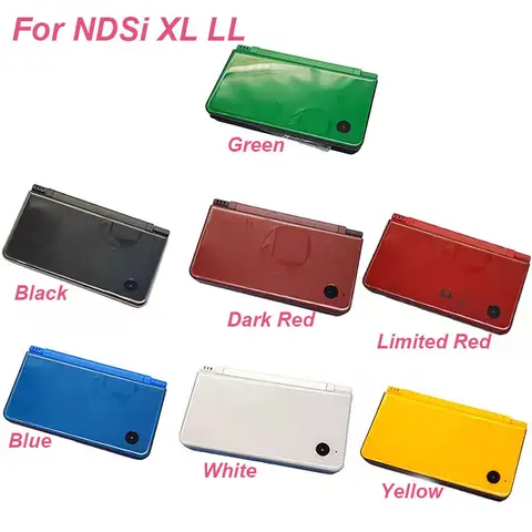 7 Colors Replacement Full Housing Shell Cover for Nintendo NDSI XL LL Replacement kit Case Shell with button kits