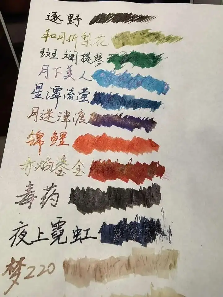 Japanese Bachuan Paper Tomoe River Paper  Loose Sheets Color Ink Test Papers 50sheets/lot