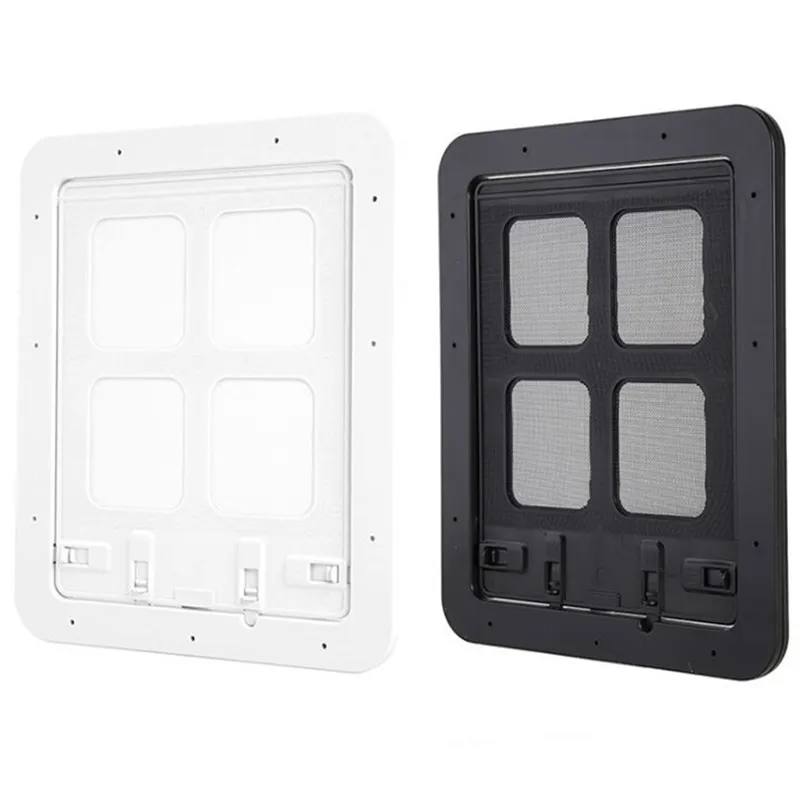 Pet Mosquito Screen Door Dog Fence Home Automatic Flap Cat Gate Dog Flap Door Foldable Attached Front Door Dog Gate House Window - view 5