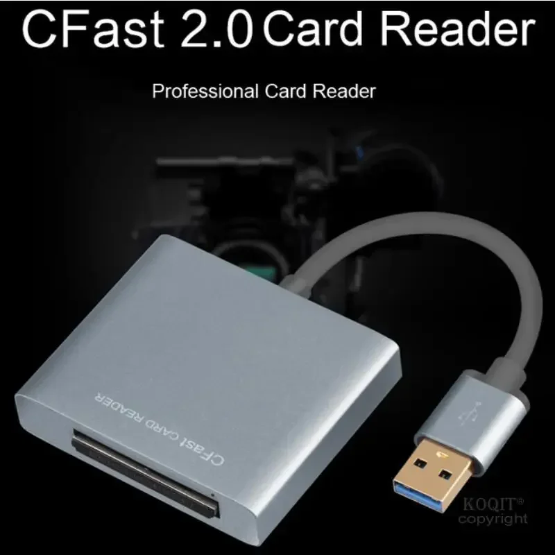 Высококачественный кардридер с USB 3,0 на CFast, адаптер CFast 2,0, кардридер для камеры Canon 1DX Mark II C300 Mark II XC10