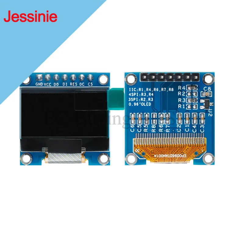 0.96 Inch IIC Seriële Wit/Blauw/Geel OLED Display Module 128X64 I2C SSD1306 12864 0.96 "Lcd-scherm Board voor Arduino