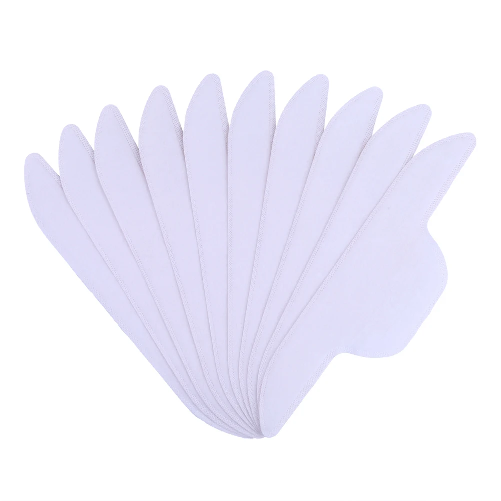 

10Pcs Neck Sweat Pad Disposable Self-Adhesive Collar Sweat Pads Breathable Strong Adhesive Perspiration Pads for Men Women