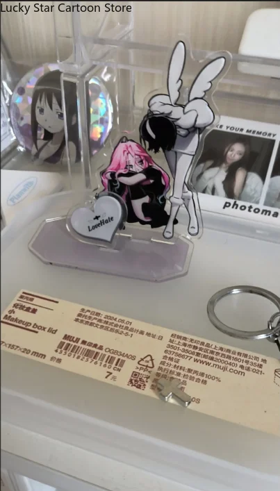 Regali Cosplay March Beast Joint Alien Stage Mizi Sua Periferico Doppio acrilico in piedi Ornamento da scrivania Decorazione Halloween Nuovo