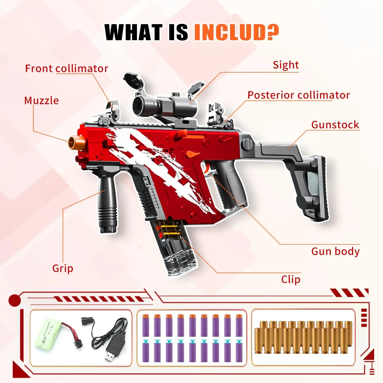 2024 Soft Bullet Toy Gun Electric Toys Foam  Auto-Manual Sniper Rifle Shooting Game Education Toy for Kid Boy Adult Gift