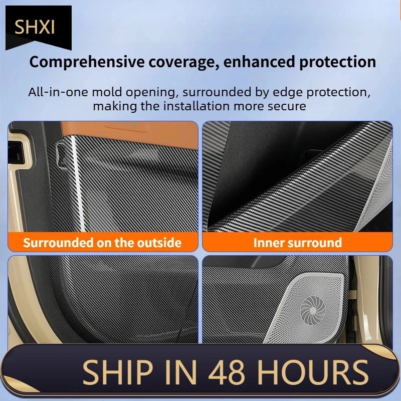 Good Quality New For Chery ICAR V27 2026 Full-Cover Door Kick Panel Interior Door Panel Scratch-Proof Protective Upgrade Accesso