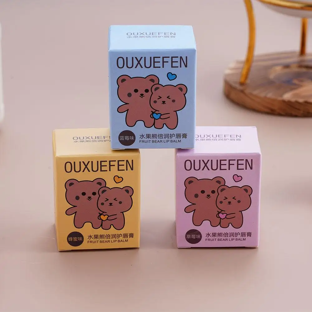 귀여운 작은 애완동물 립밤은 보습과 보습을 제공하여 립 라인을 개선합니다. 어린이를 위한 동상 방지용 프라이머 수리 J5D4