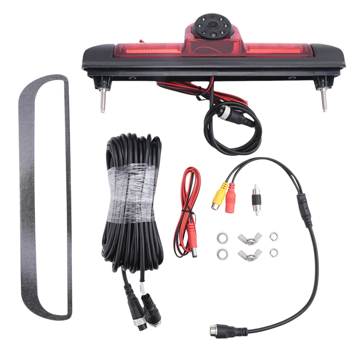 Car High-Mounted Brake Light Reversing Camera HD Night Vision Rear View Camera Suitable for FIAT Ducato Citroen