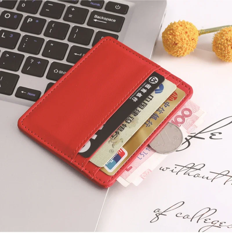 High-Quality Custom Bank CardHolder PU Leather Card Holder for Man and Women