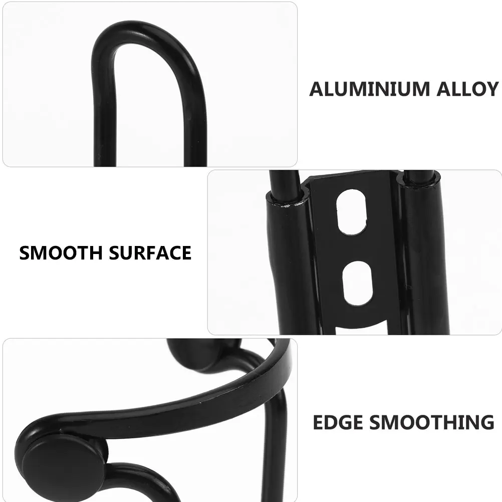 

2pcs Aluminum Alloy Water Bottle Rack For Bike Cycling Frame Mount Holder Cup Cage Compatible With Standard Bottle Kettle Easy
