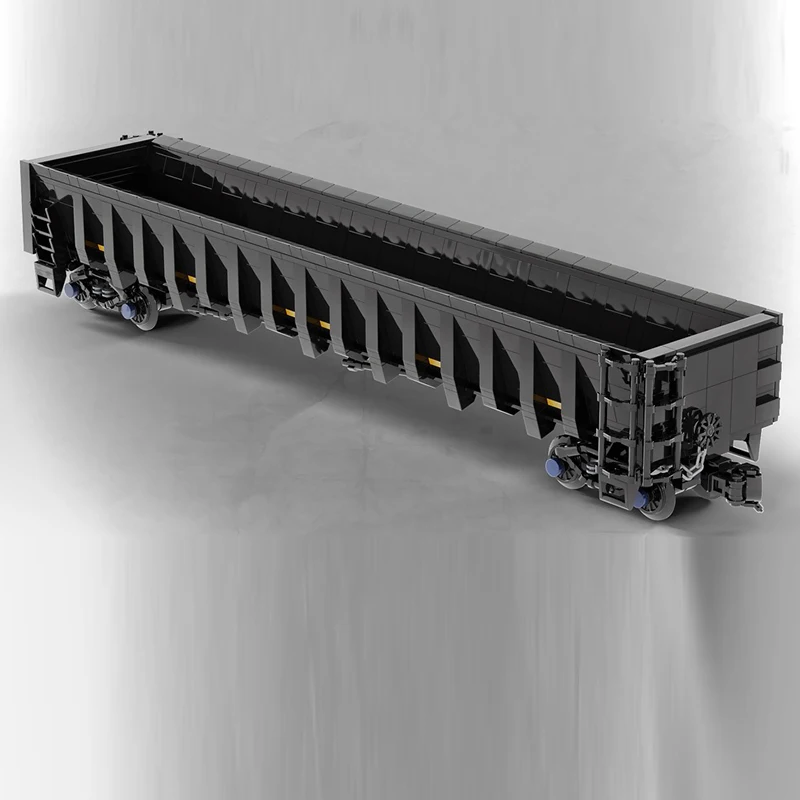 Modèle de voiture de ville MOC, briques de construction, Transport sur Rail, camion Convertible, technologie modulaire, cadeaux de vacances pour enfants, jouets à assembler, costume