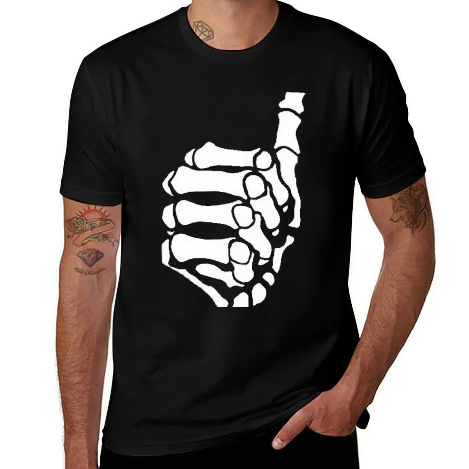 

Футболка Mrballen Thumbs Up, футболки с рисунком для мужчин, мужские повседневные футболки, футболка из 100% хлопка