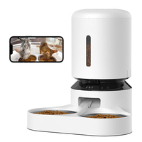 Hot Selling 5l Smart Cat Food Feeding Feeder Bowl Pet Intelligent Automatic Timed Feeder Pet Food Dispenser