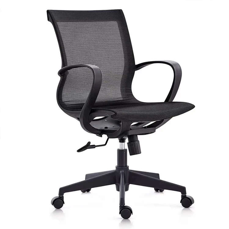 #   Cadeira de Escritório Ergonômica Moderna em Malha Confortável com Estrutura Metálica Giratória
